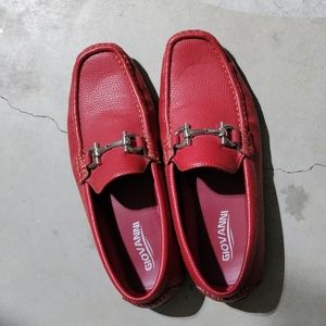 Red Giovanni Shoes Size 11
